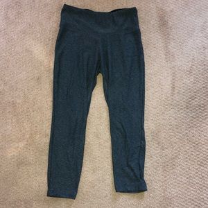Gray New Balance workout leggings